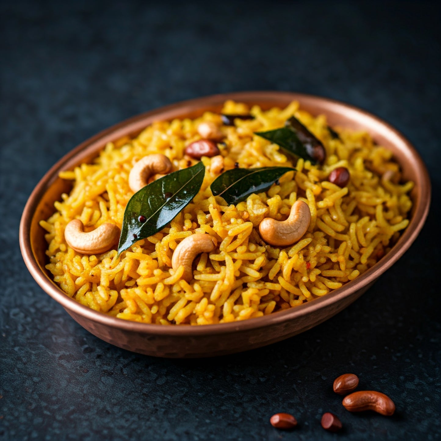 Puliyogare (Sweet-Tangy Rice)