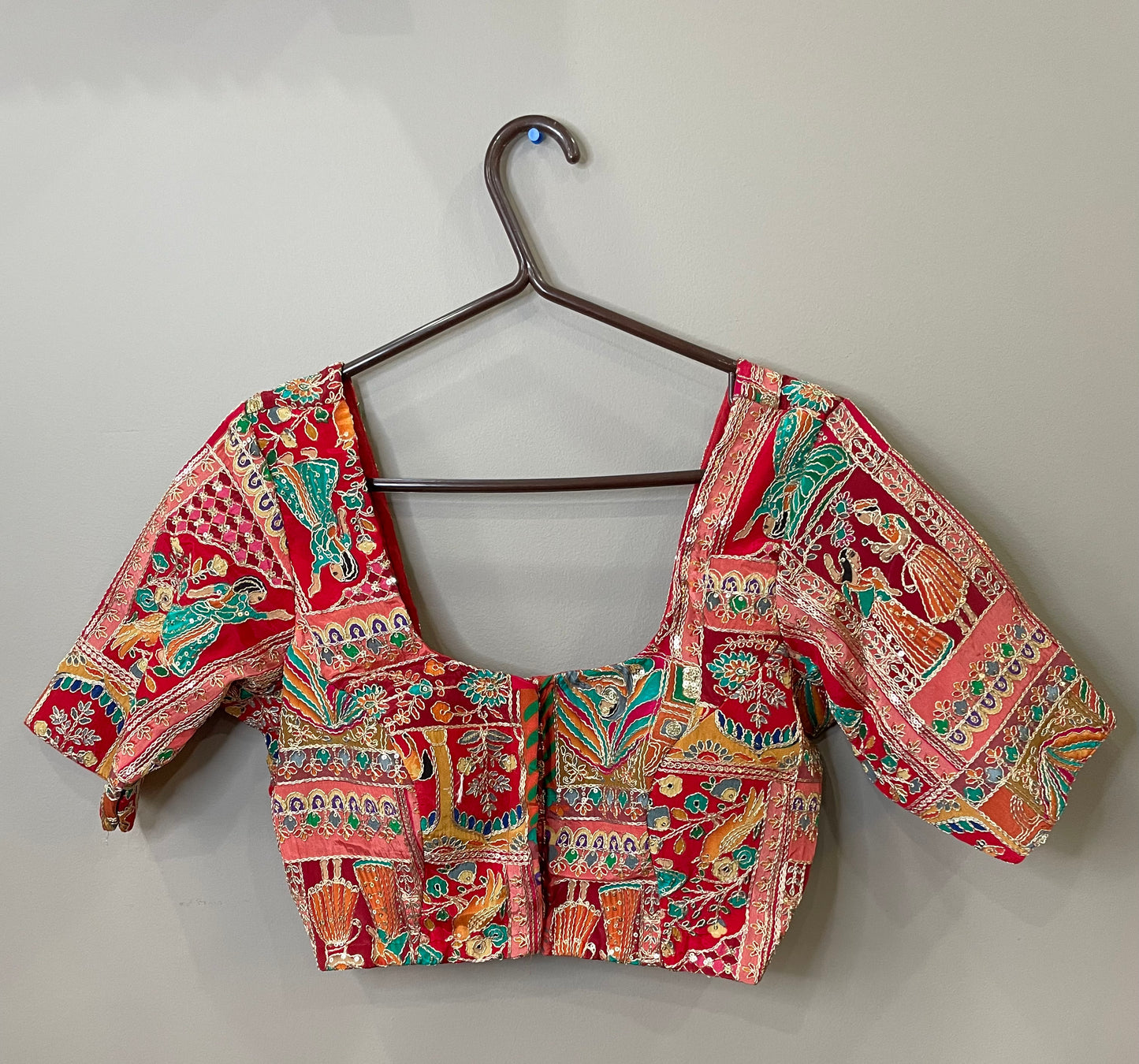 Stitched Position work blouse for sarees
