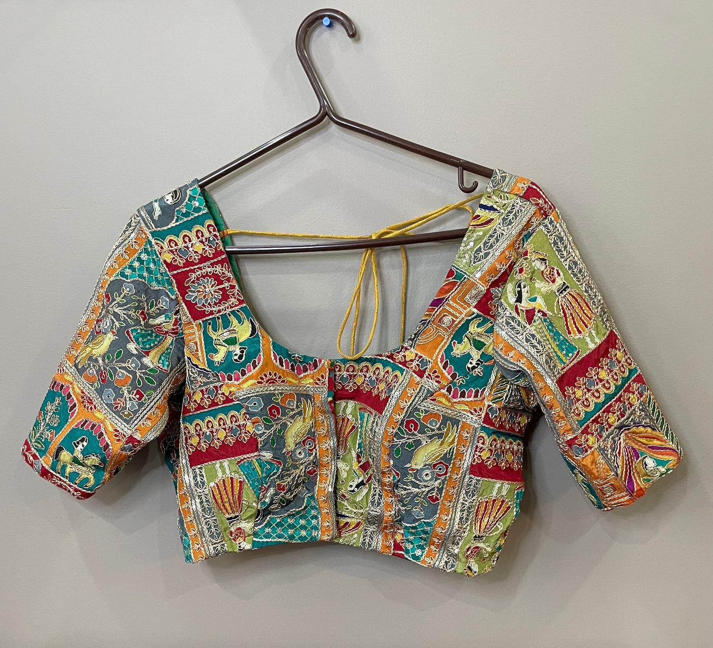 Stitched Position work blouse for sarees