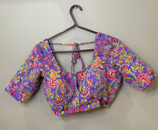 Stitched Position work blouse for sarees
