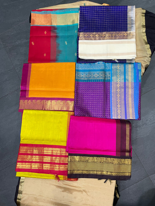 Kanjeevaram Silk Cotton Saree