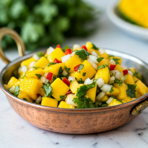 Mango Salsa, a seasonal ("The Power and the Glory")